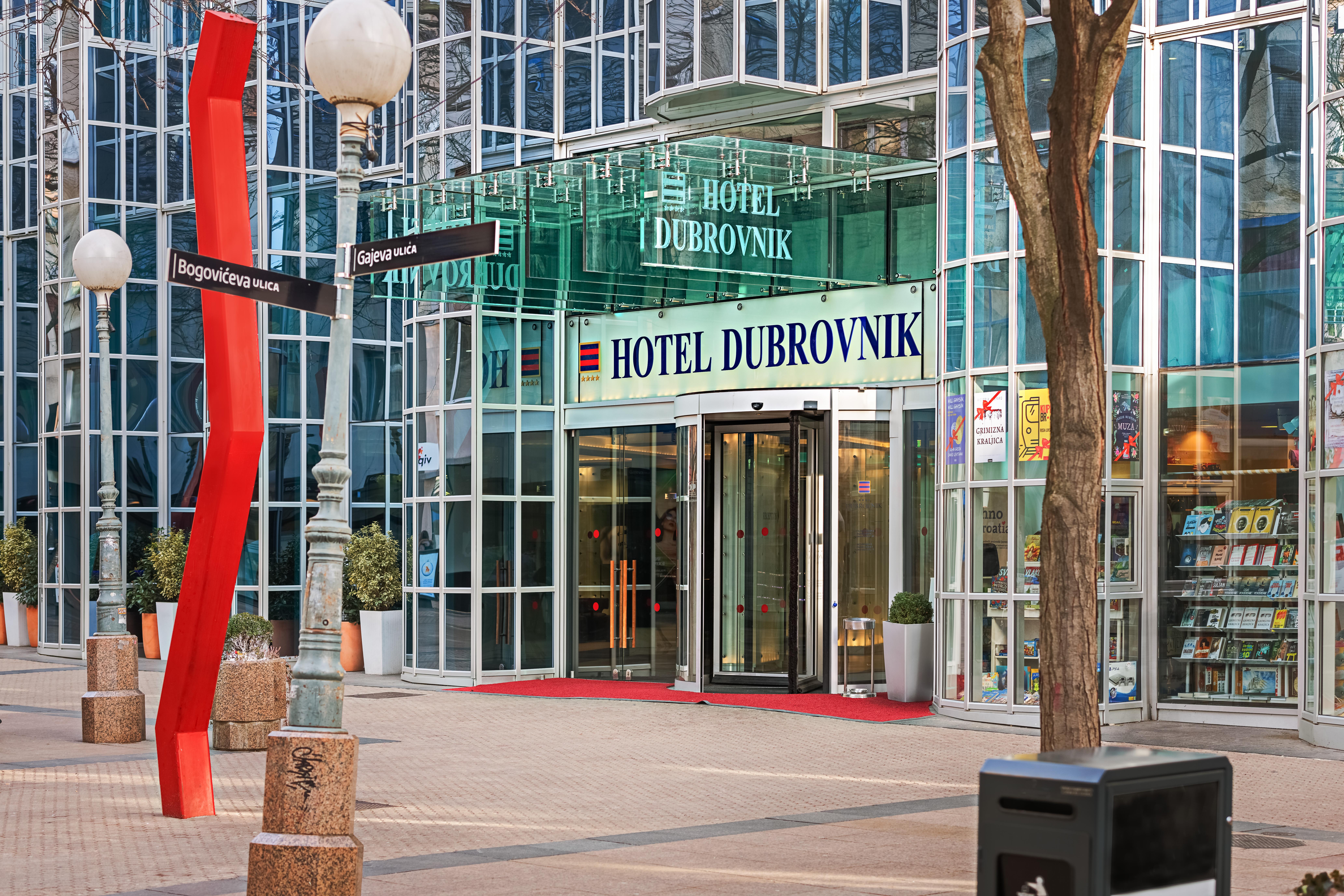 Hotel Dubrovnik Zagreb Exterior foto